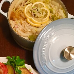 豚バラ白菜ミルフィーユ鍋